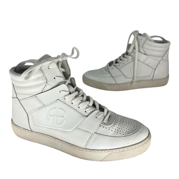 Anine Bing Hayden High Top Sneakers - Picture 1 of 16